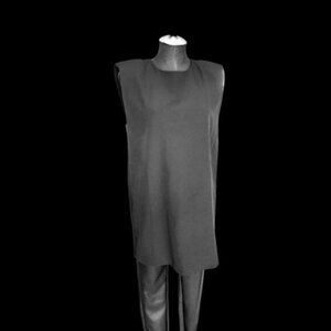 Classic Black Mini  Shift Dress Retro Zara NWT Sz M